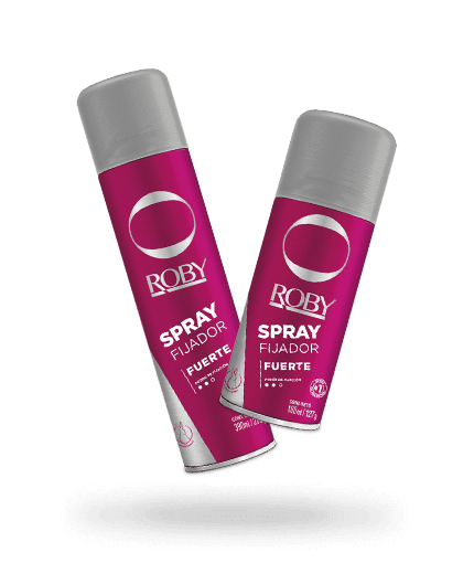Roby - Spray fijación fuerte